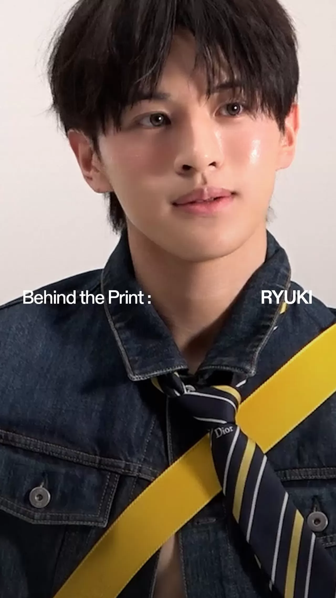 Dazed Korea Mayıs 2026'd Ryuki'nin 18. Yaş Günü Özel İçeriği