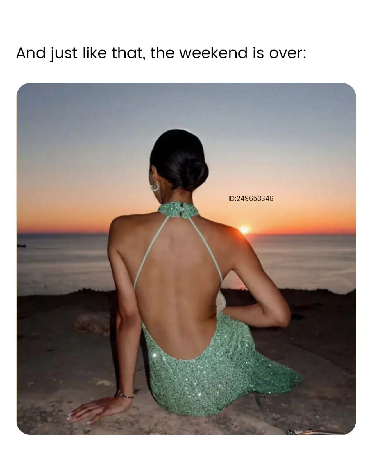 Shein'den Sequin Elbise ile Akşam Işıltısı