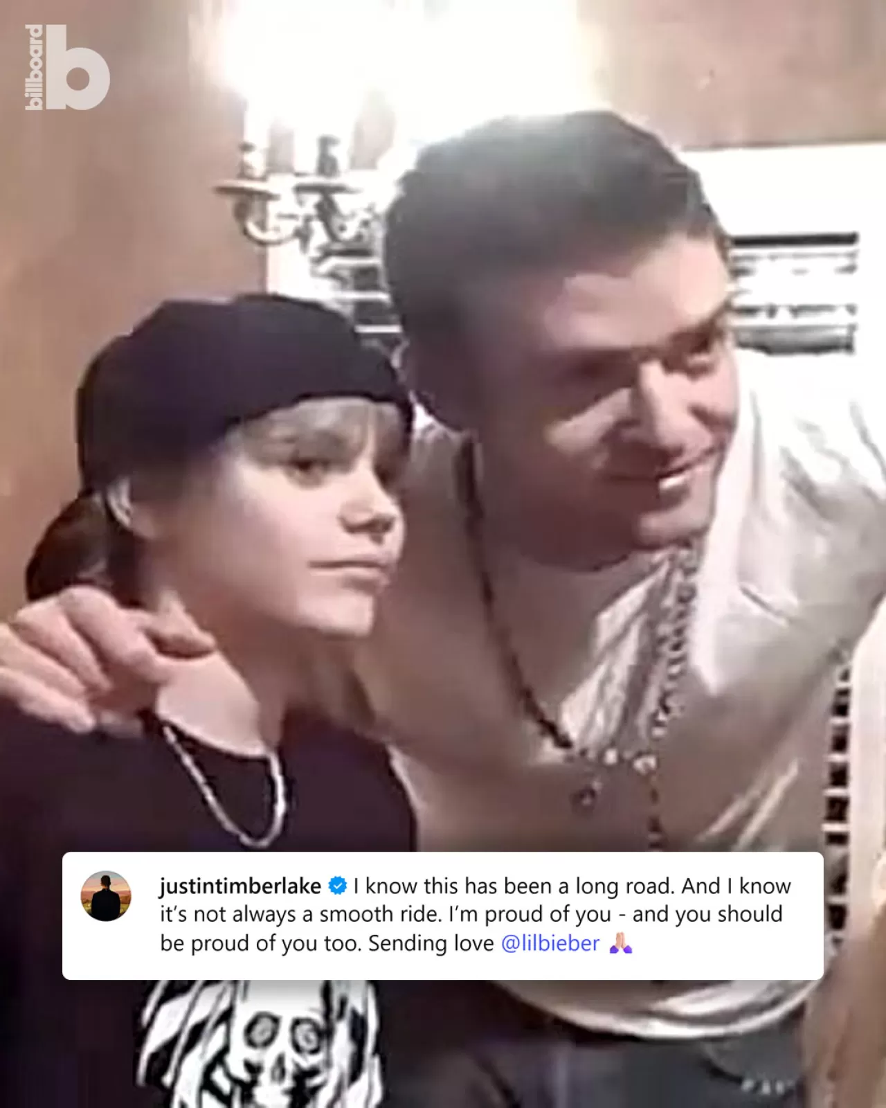 Justin Timberlake, Bieber'ın Coachella Cover'ına Duygusal Paylaşımla Karşılık Verdi