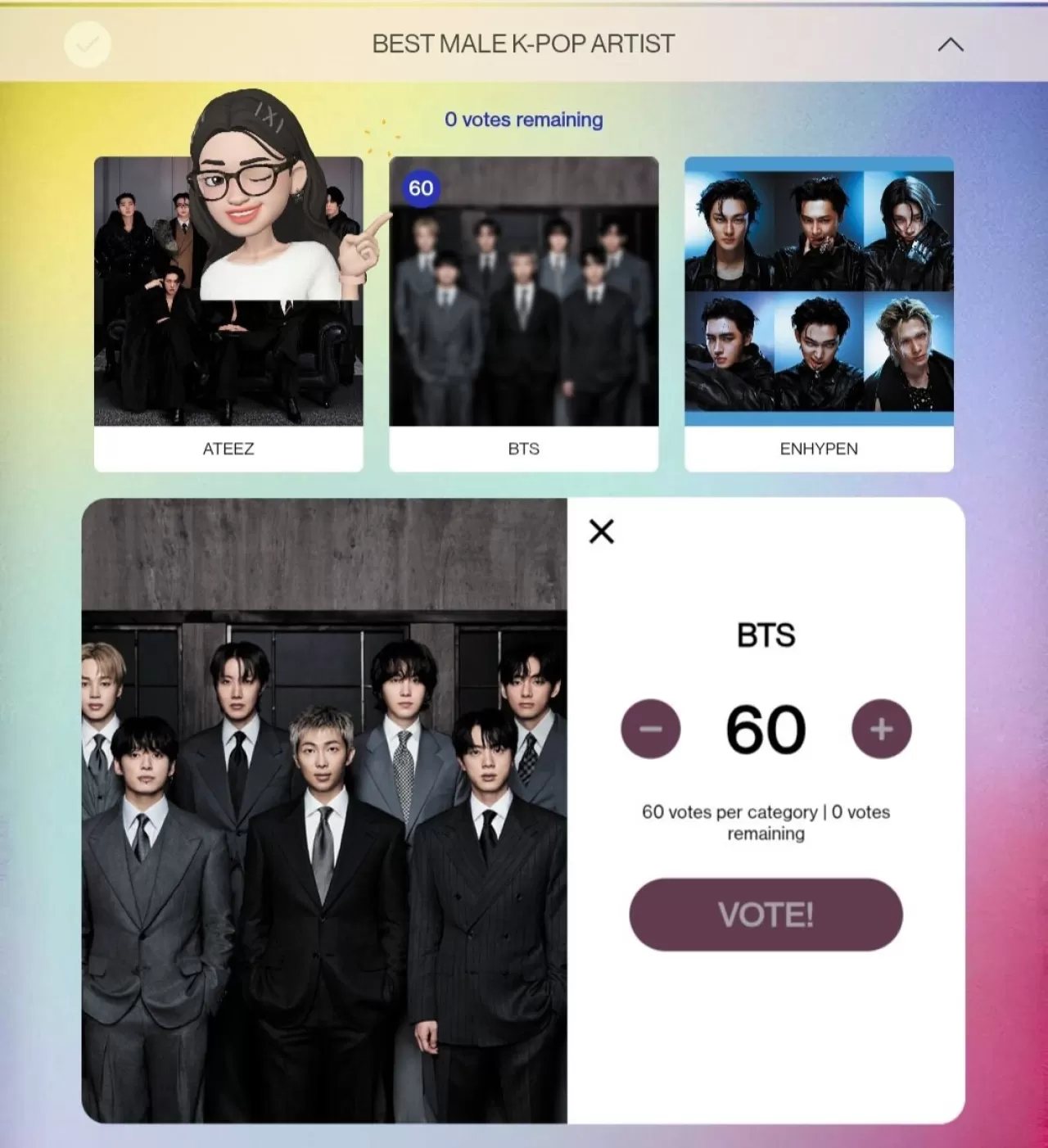 BTS ARMY'ye Çağrı: Oyları Gün İçinde Kullanın, 2 Kat Sayılıyor!