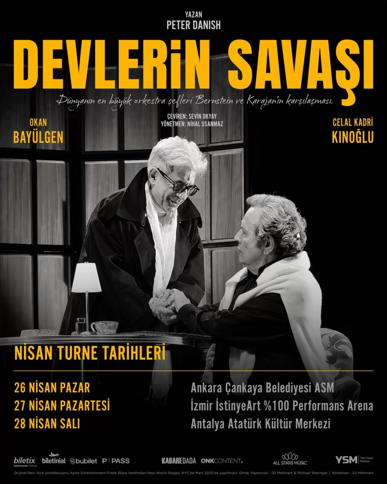 Devlerin Savaşı: Karajan ve Bernstein Sahneye Taşıyor