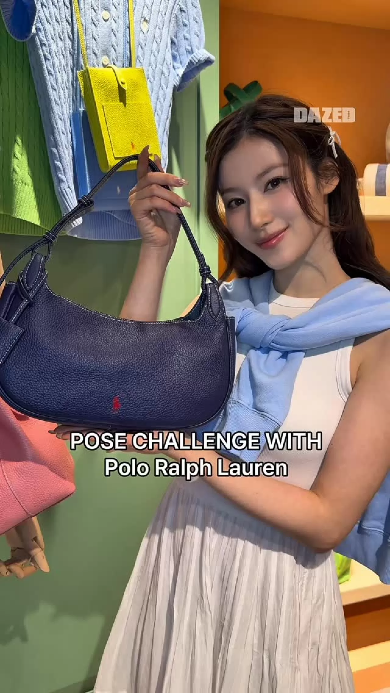 TWICE Sana, Lotte World Mall'da Polo Ralph Lauren Pop-Up'ında