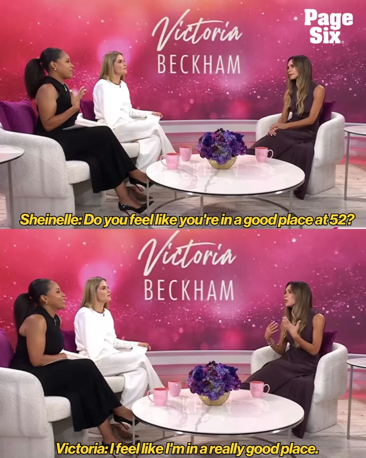 Victoria Beckham 50'li Yaşlarında Kendini "Çok İyi Hissettiğini" Açıkladı