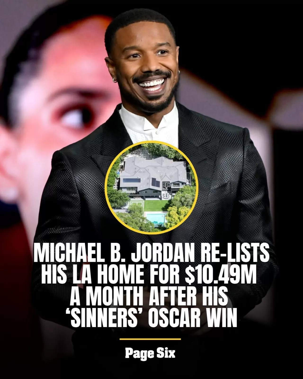 Michael B. Jordan Encino'daki Malikanesini Yeniden Satışa Çıkardı