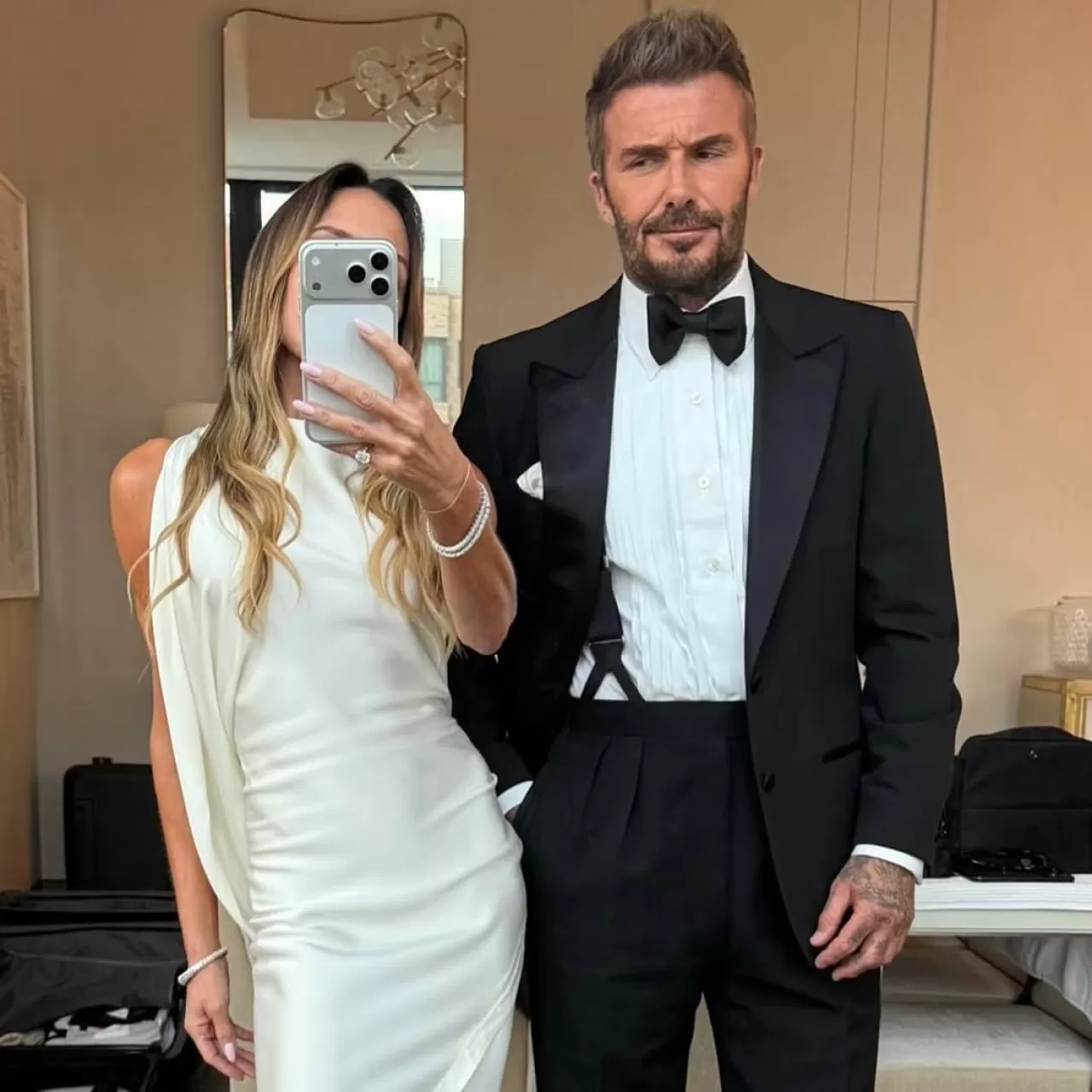 Victoria Beckham'ın David Beckham'a 
