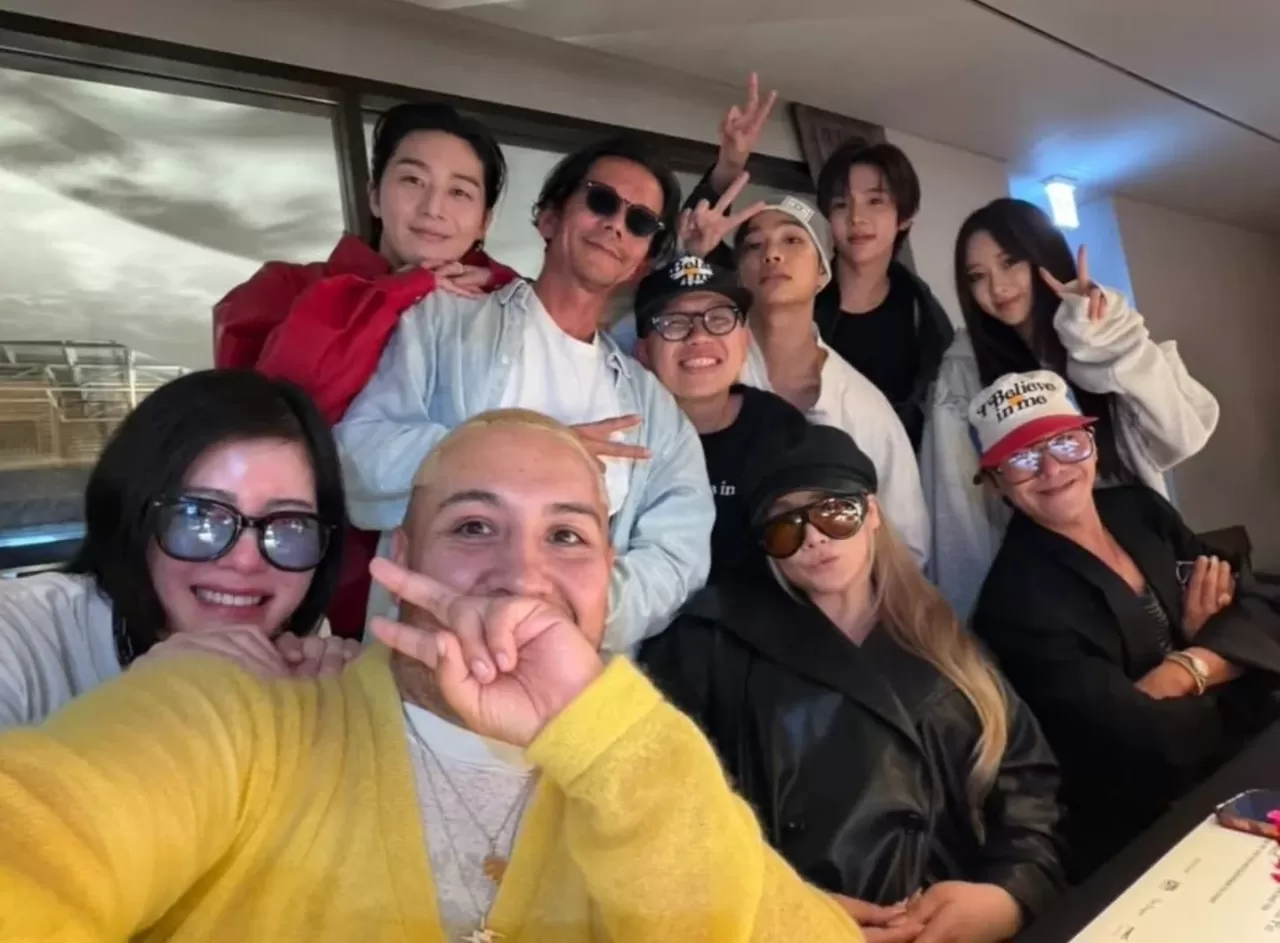 aespa'nın GISELLE'si CL ve G-DRAGON ile Fotoğraf Paylaştı