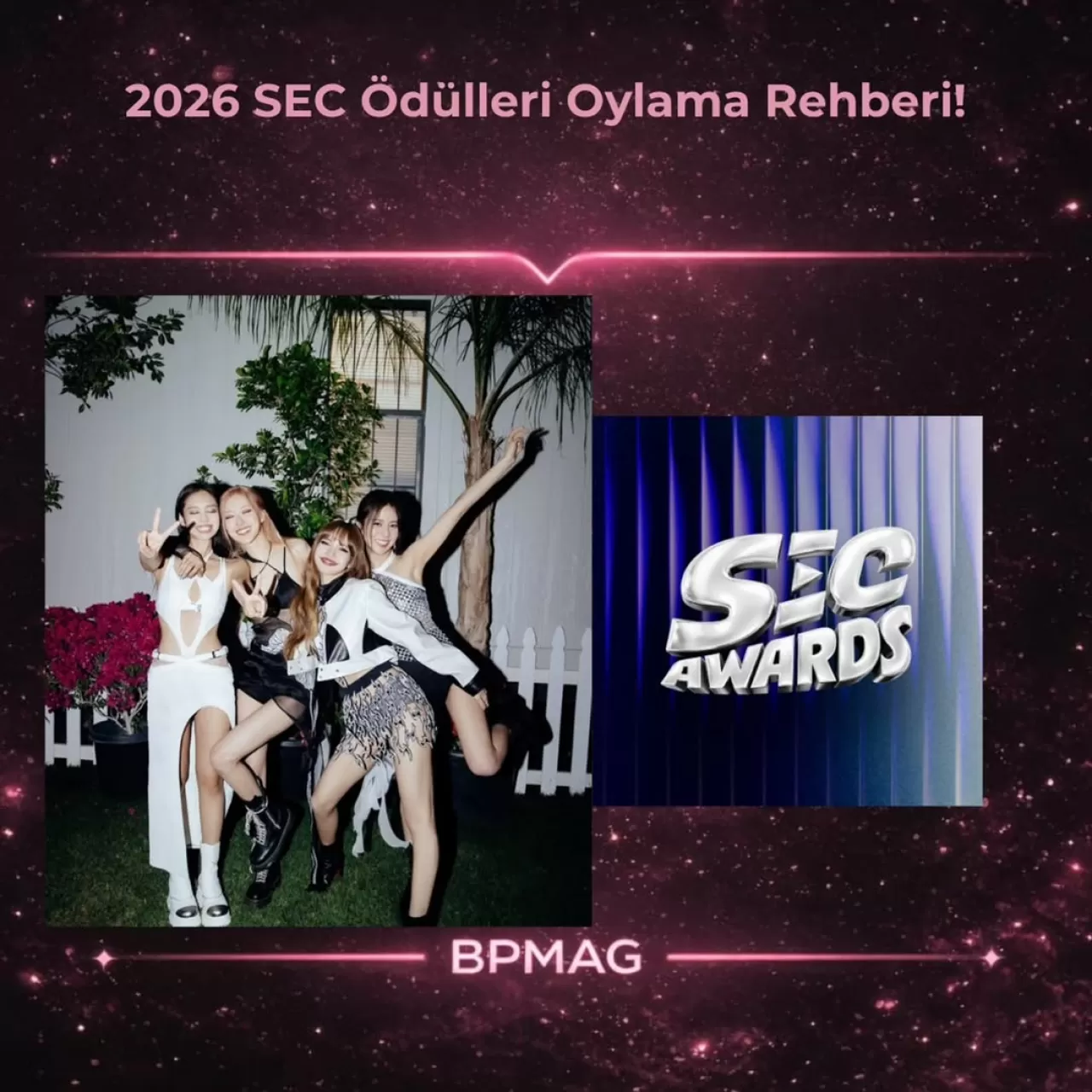 2026 SEC Ödülleri BLACKPINK Oylaması Başladı: Sınırsız Oy Fırsatı!
