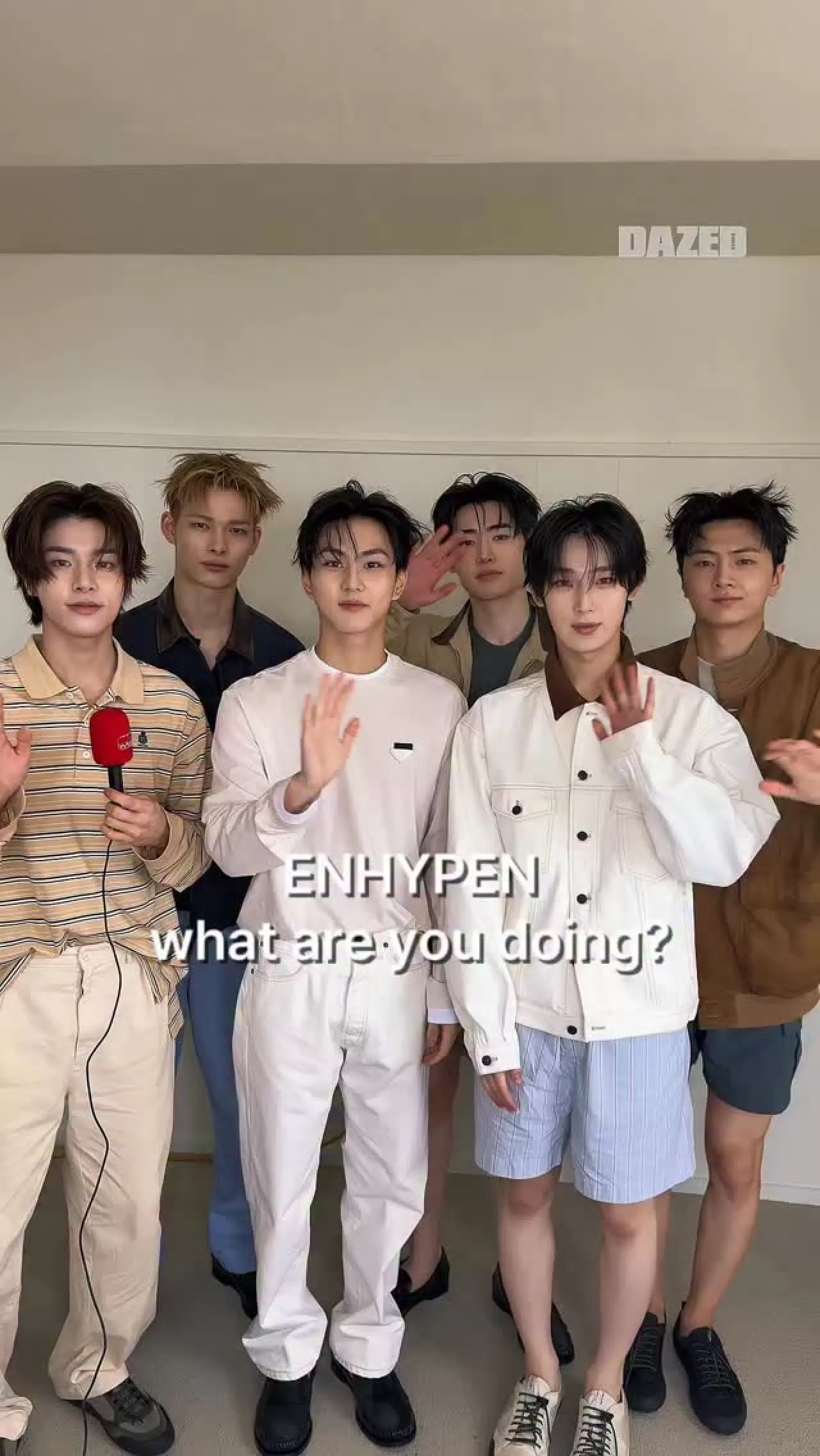 ENHYPEN, Dazed Korea Mayıs Sayısında Prada İle İş Birliği Yaptı