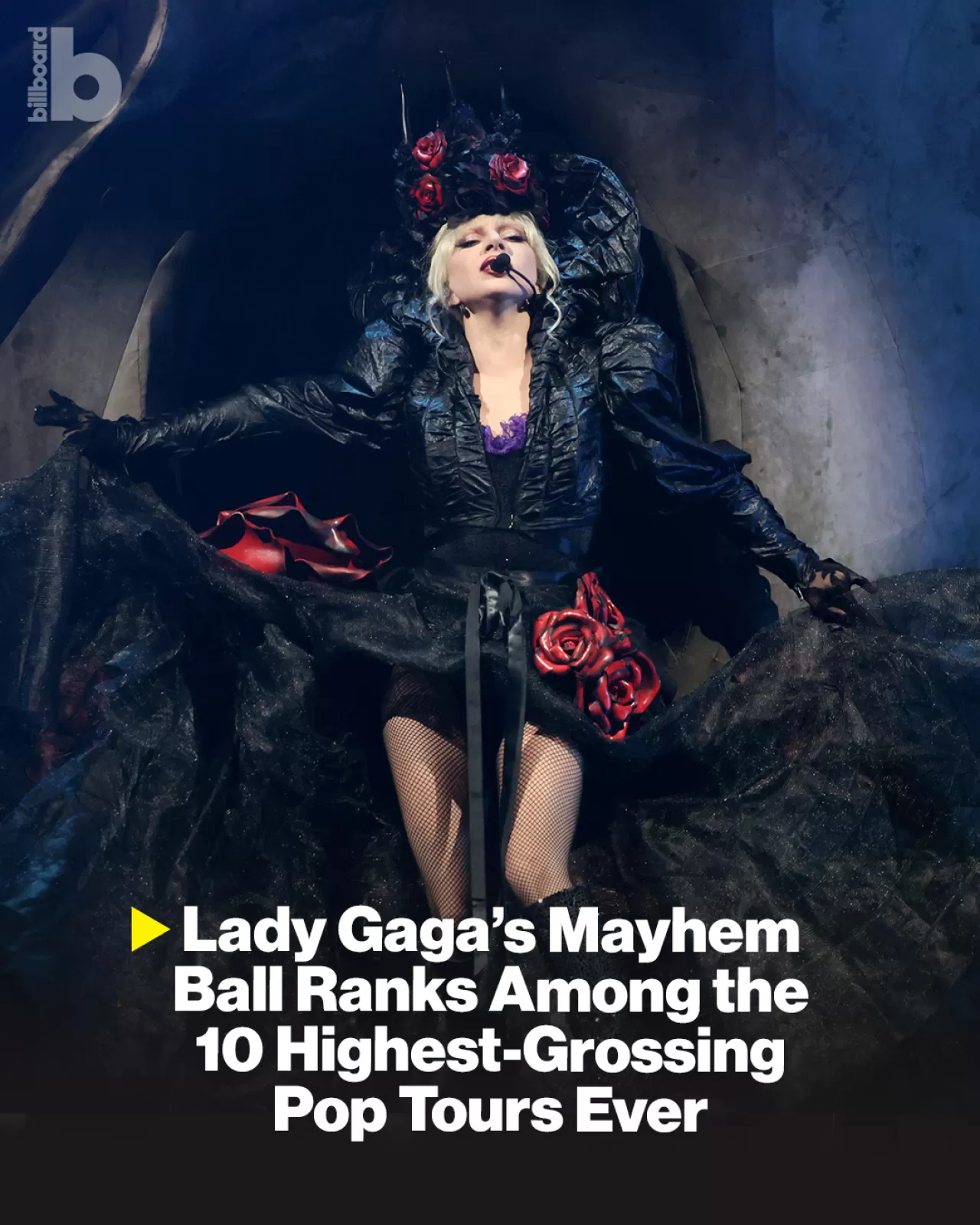 Lady Gaga'nın Mayhem Ball Turu Tarihe Geçti: 419.5 Milyon Dolar Hasılat