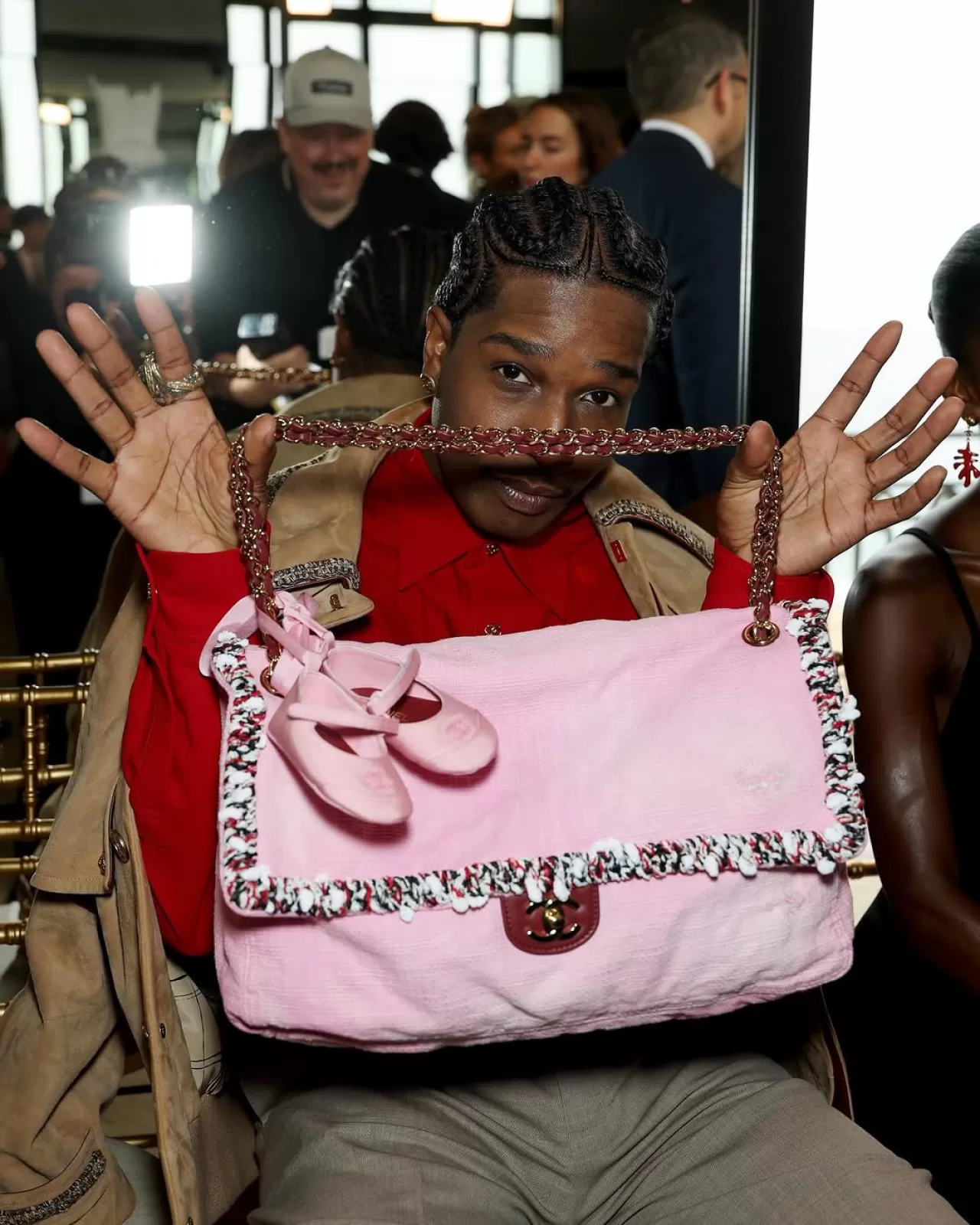 ASAP Rocky, Chanel Cruise 2026-27 Defilesinde Nicole Kidman ve Tilda Swinton ile Ön Sırada