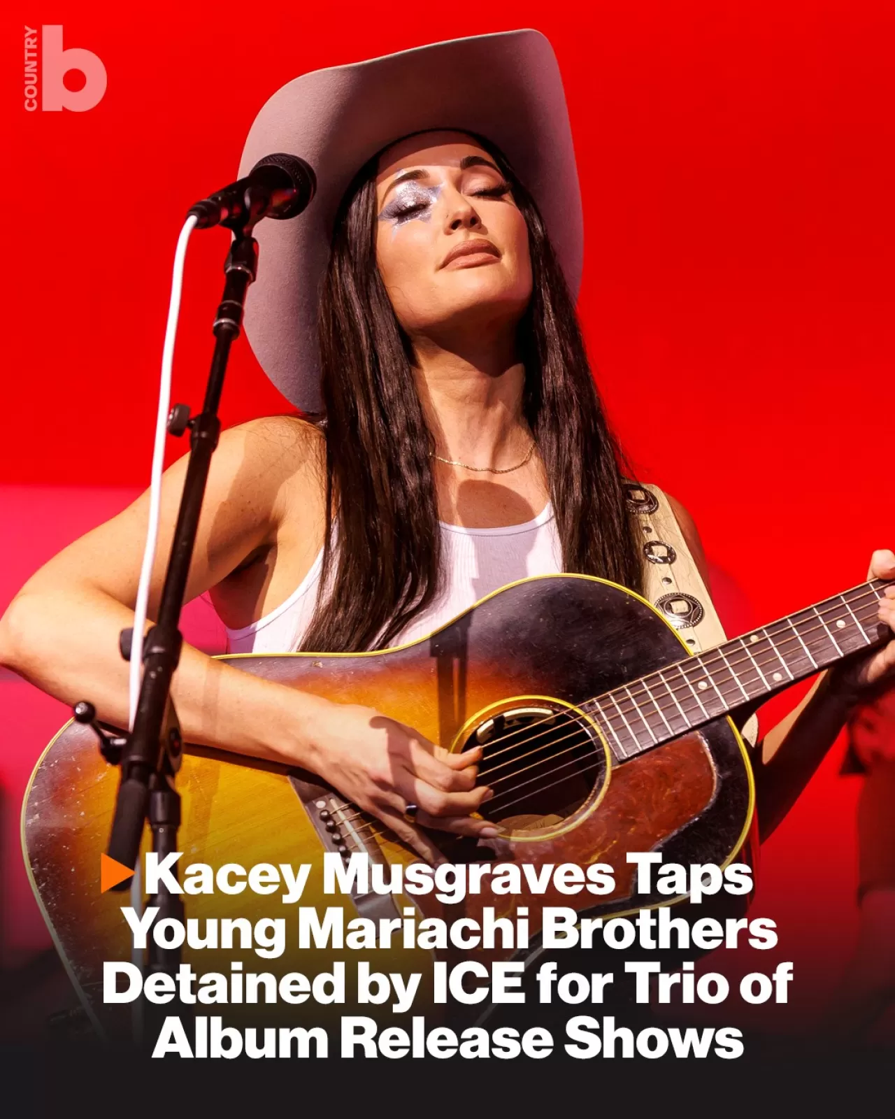 Kacey Musgraves, ICE'ten Gözaltına Alınan Mariachi Grubuyla Sahne Alacak