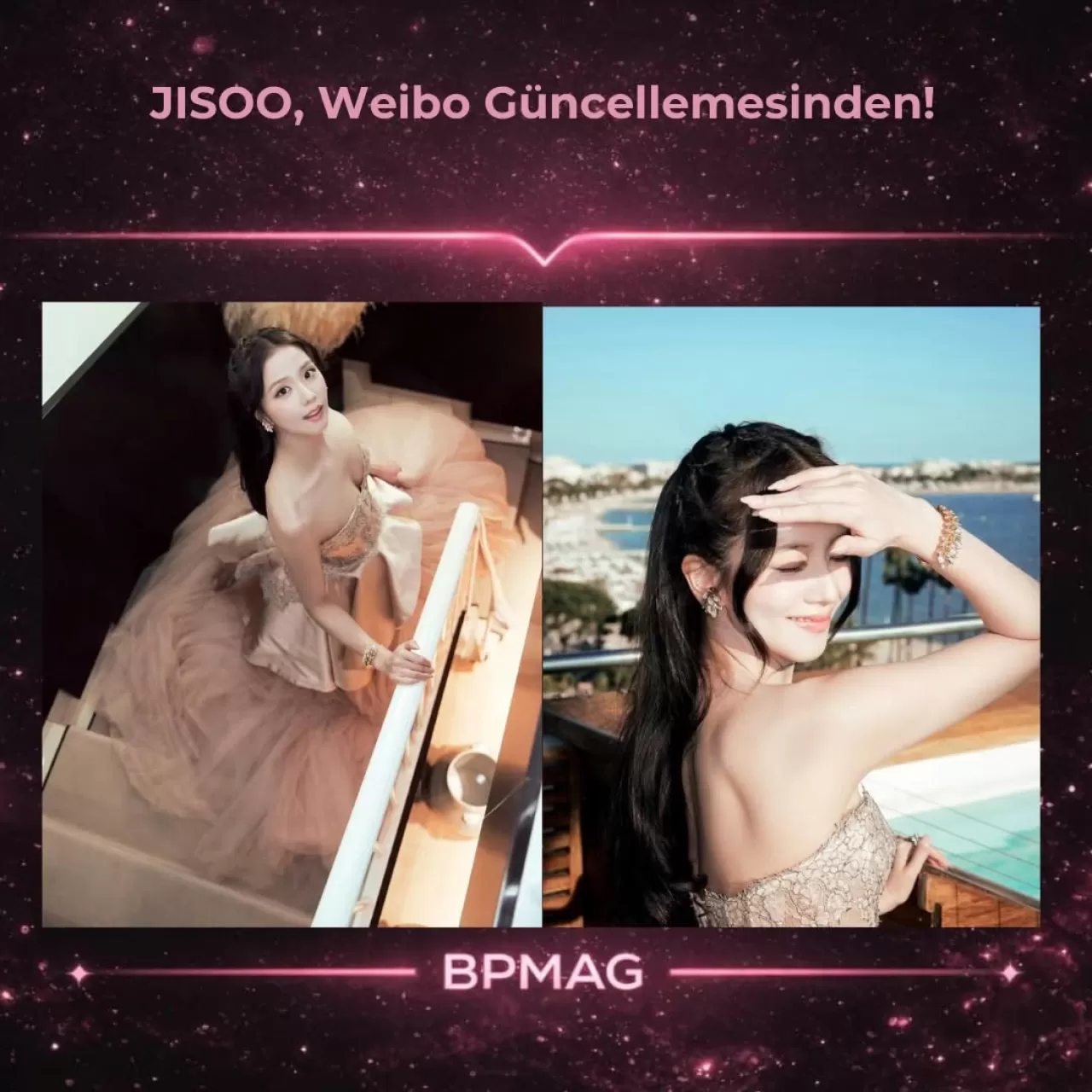 JISOO, Çinli Hayranlarıyla Weibo Üzerinden Bağ Kurdu