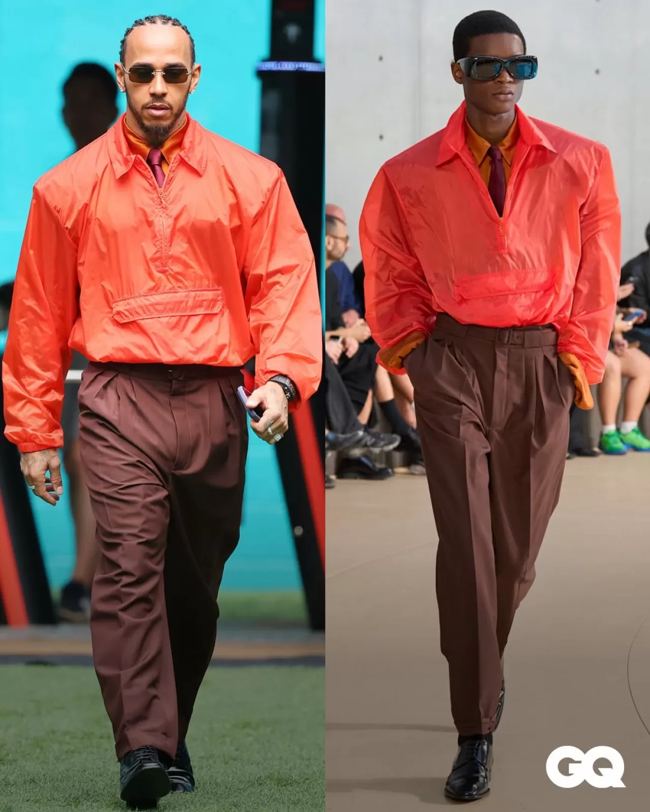 Lewis Hamilton, Miami Grand Prix'de Saint Laurent İmzasıyla Dikkat Çekti