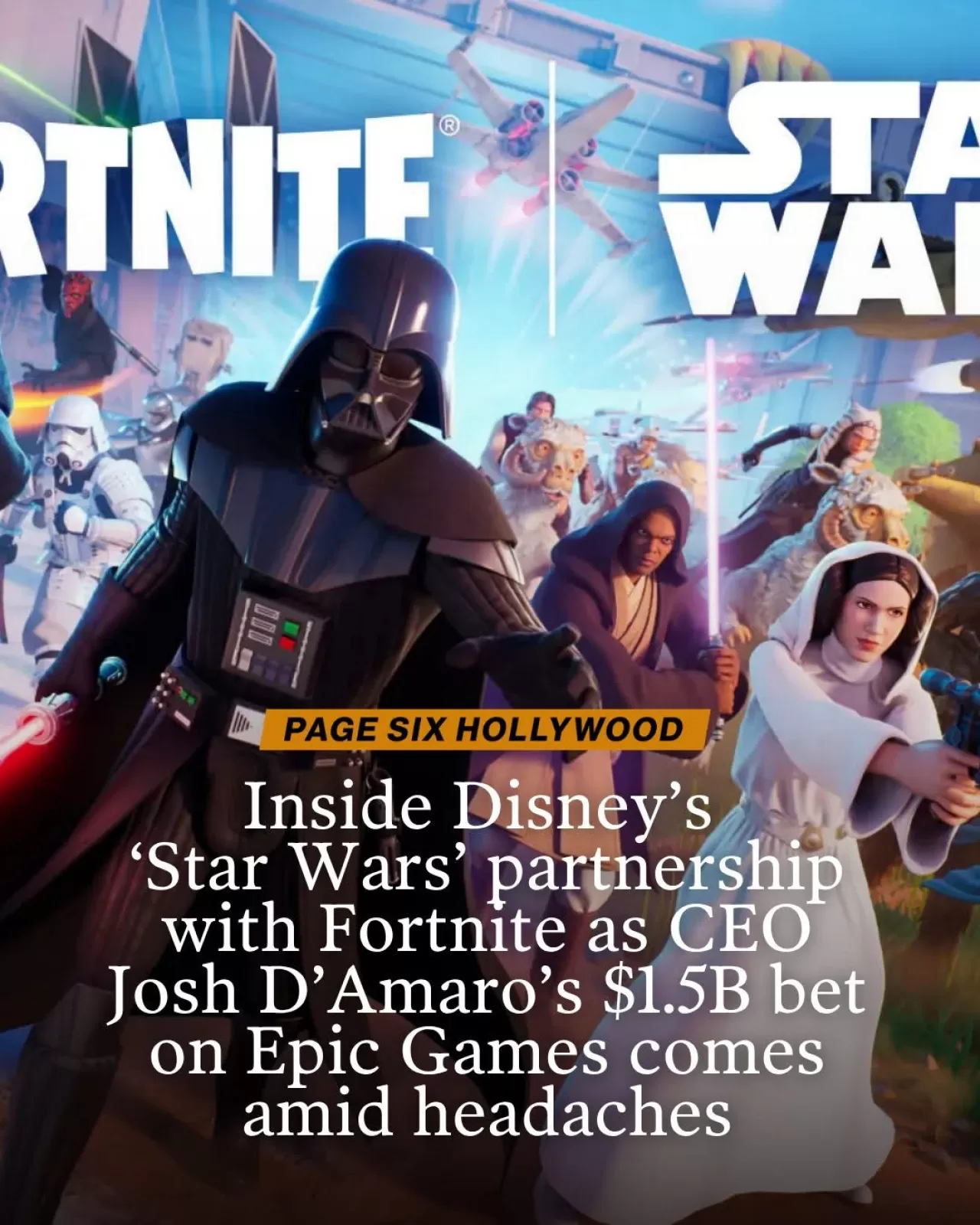 Disney CEO'su için Star Wars-Fortnite Evliliği Neden Bu Kadar Kritik?