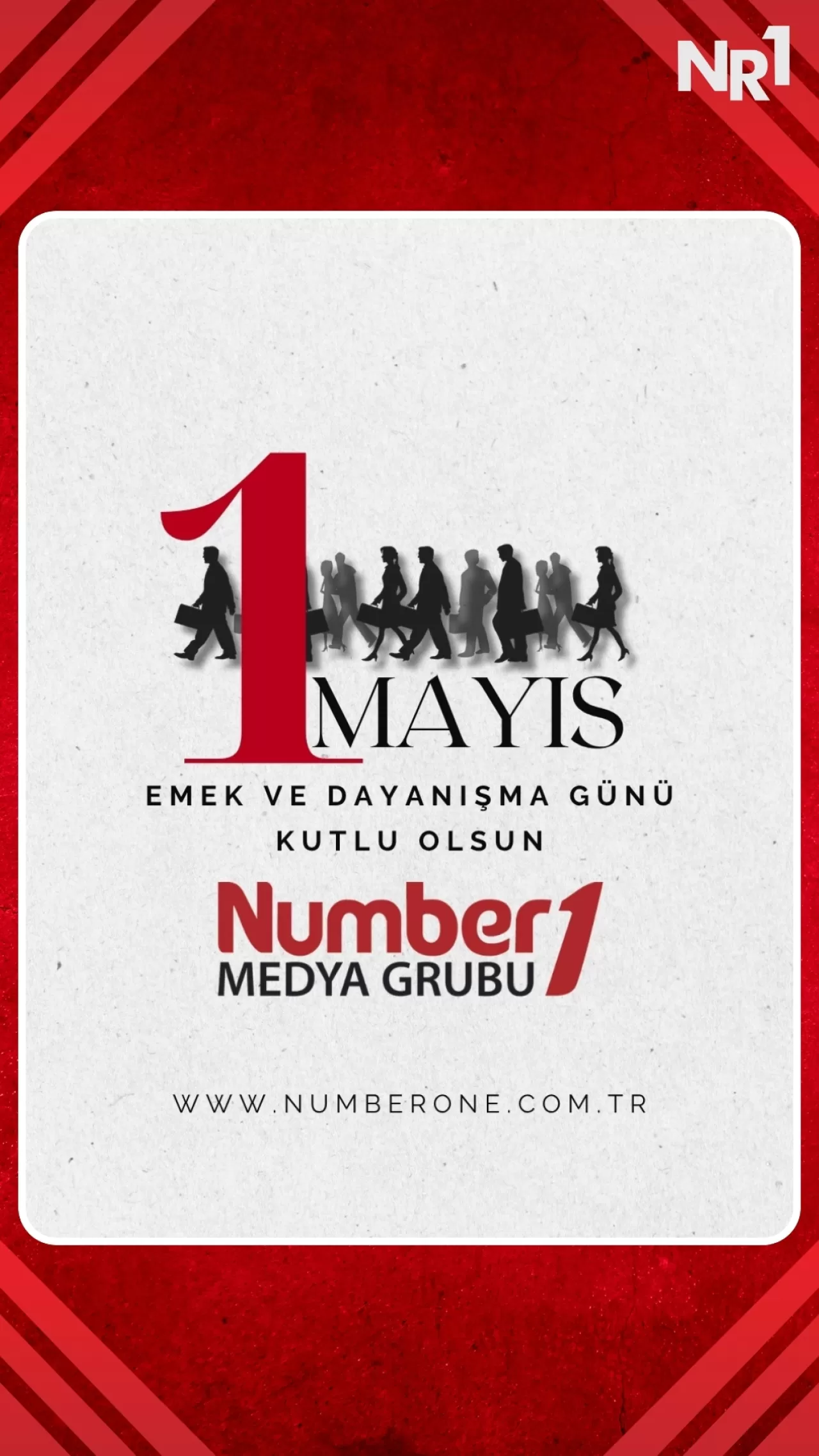 Number1 TV'den 1 Mayıs Mesajı: Emek ve Dayanışma Günü Kutlu Olsun