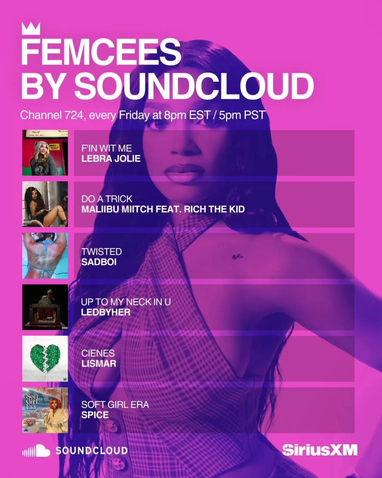 Soundcloud Kadın Rapçileri Öne Çıkarıyor: Hip Hop'un Yeni Sesleri