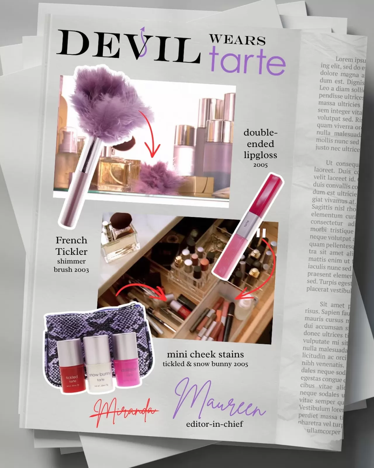 Tarte'ın Şeytan Marka Giyer'deki Organik Yerleştirme Başarısı