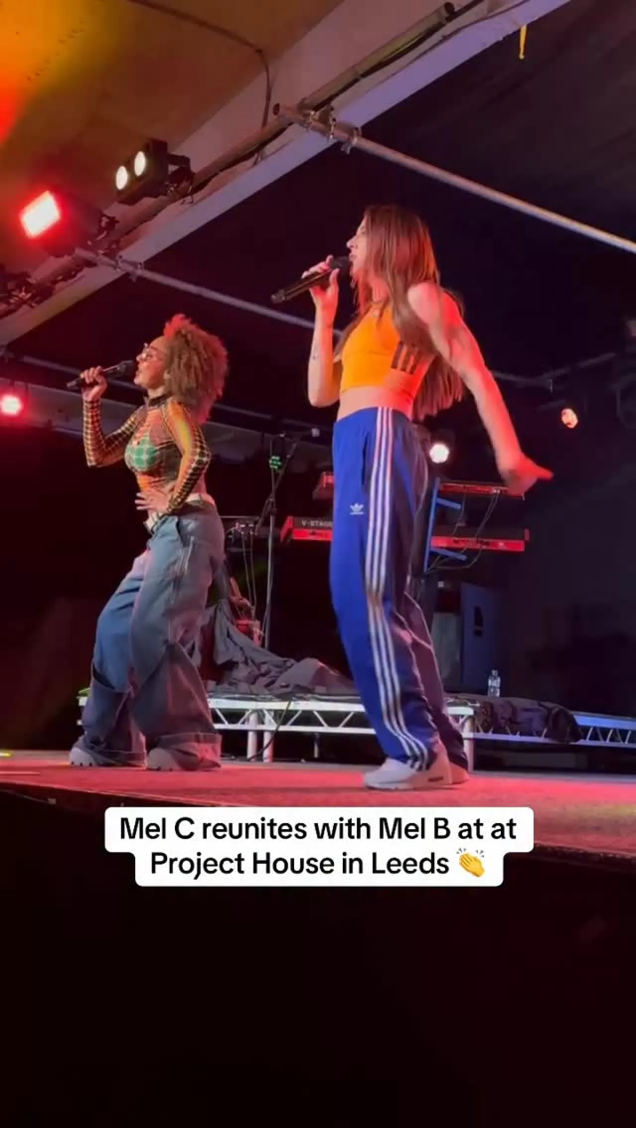 Melanie C, Leeds Konserinde Spice Girls'tan Konukla Sahneyi Salladı