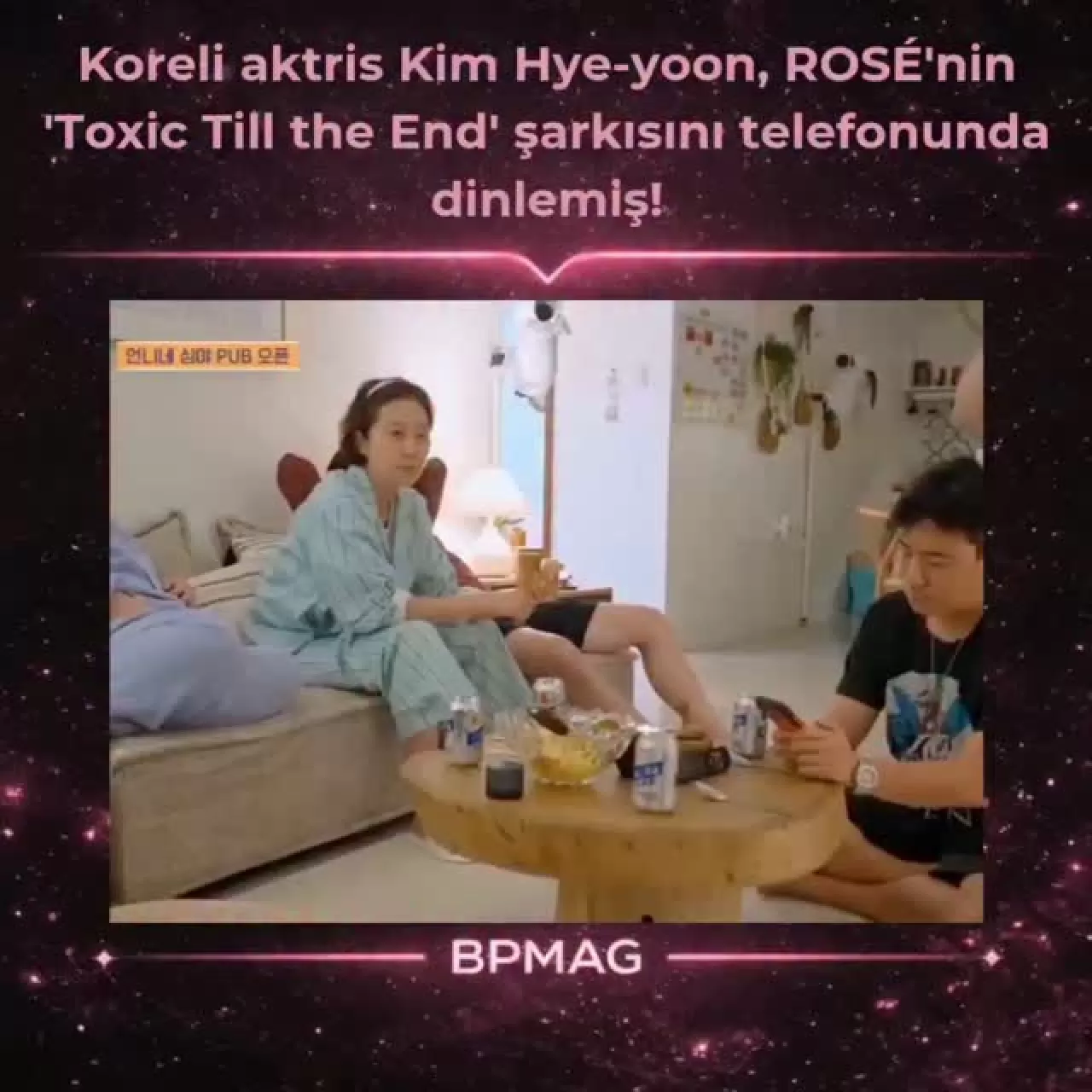 Kim Hye-yoon, BLACKPINK'ten Rosé'nin 'Til The End' Şarkısını Dinlediğini Paylaştı