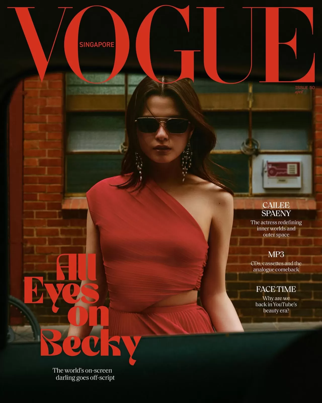 Becky Armstrong, Vogue Singapore Kapağında Ralph Lauren'ın İlkbahar 2026 Koleksiyonuyla Yer Aldı