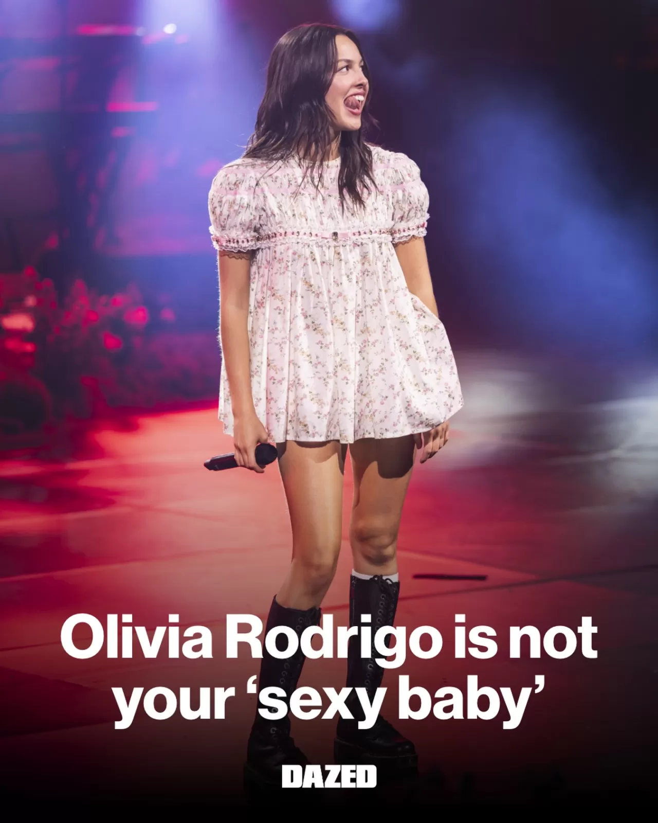 Dazed'dan Olivia Rodrigo'ya Destek: 'Sexy Baby Eleştirisi Sizin Sorununuz'