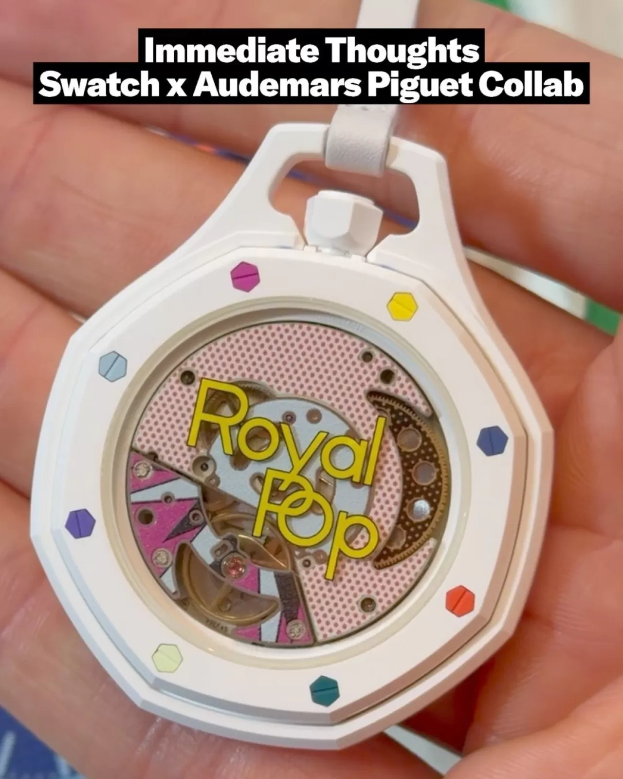 Audemars Piguet ve Swatch İş Birliği: 8 Renk Seçeneği ile İlk Bakış