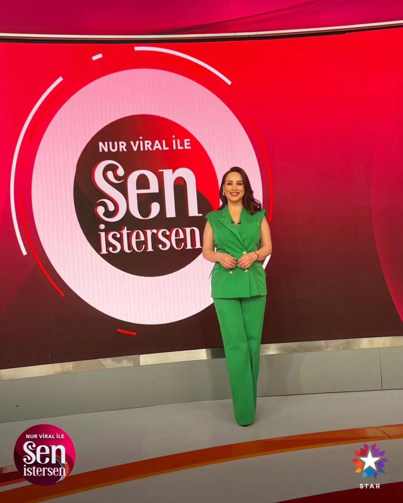 Nur Viral ile Sen İstersen Programı Star TV'de Canlı Yayında
