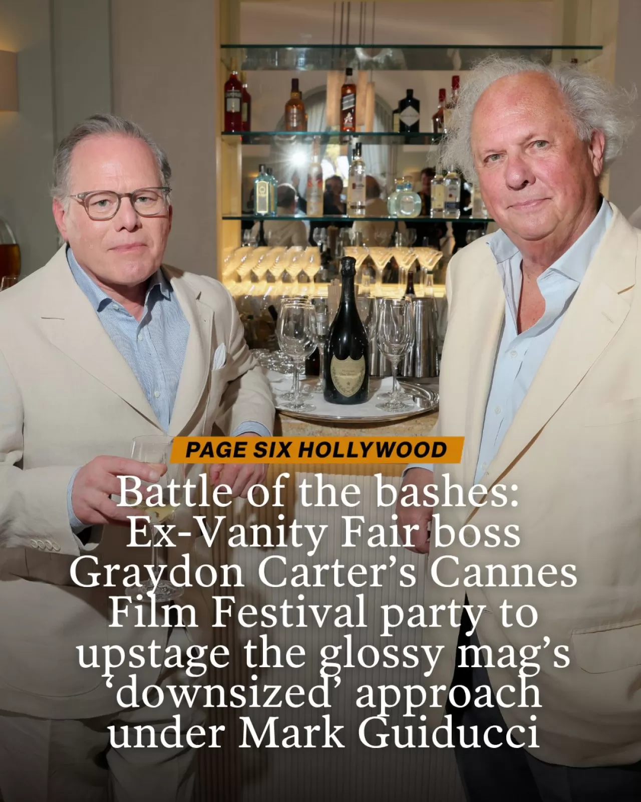 Graydon Carter ve Vanity Fair Cannes'da Görünmeyen Rekabete Sahne Oldu