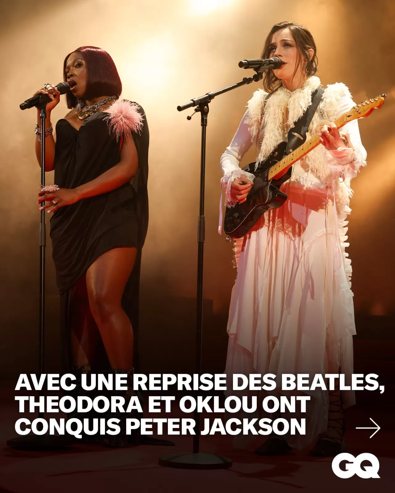 Theodora ve Oklou, Cannes'da Beatles'ın "Get Back" Şarkısını Seslendirdi
