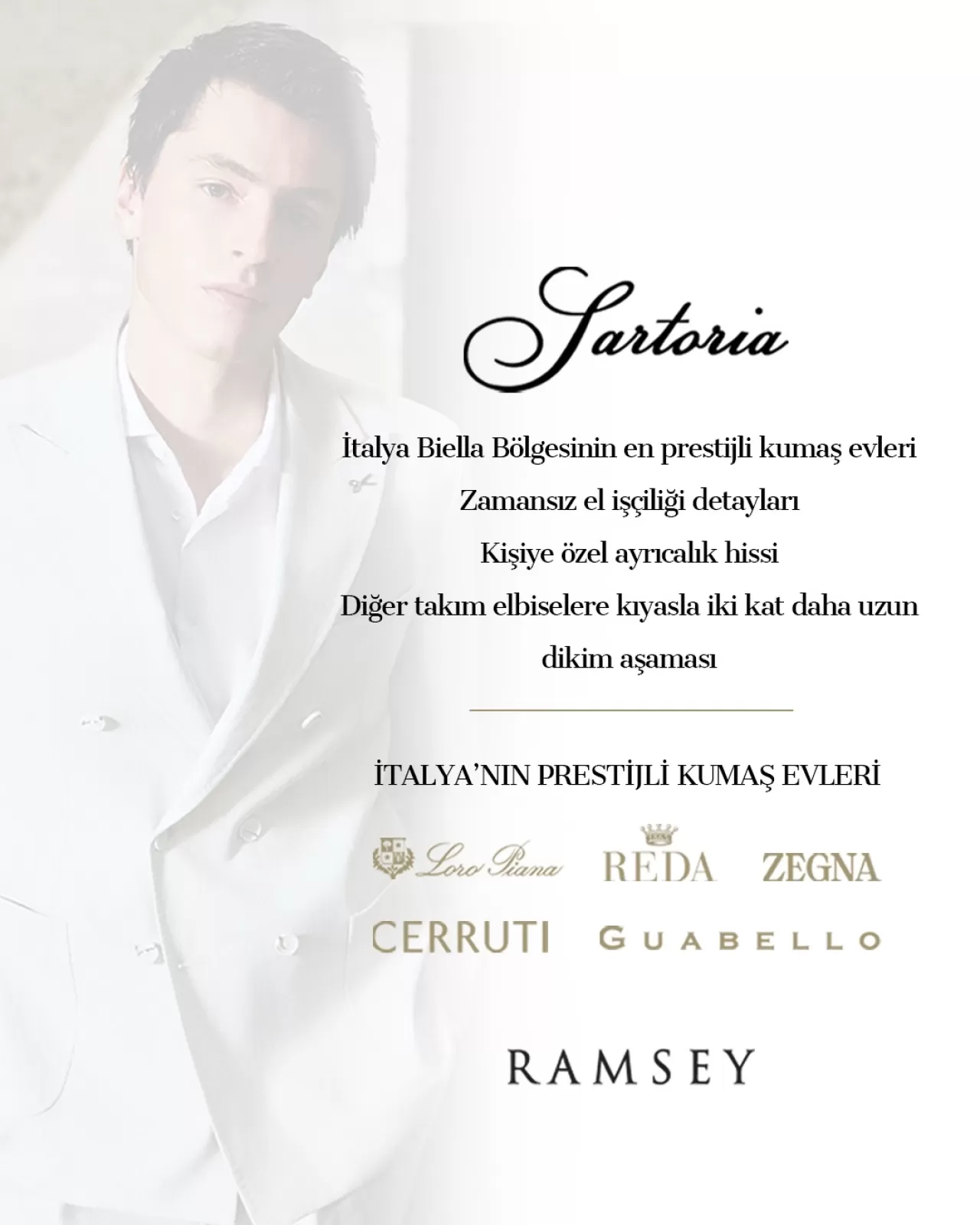 Ramsey, İtalyan İşçiliğiyle Sartoria Exclusive Collection'ı Tanıttı