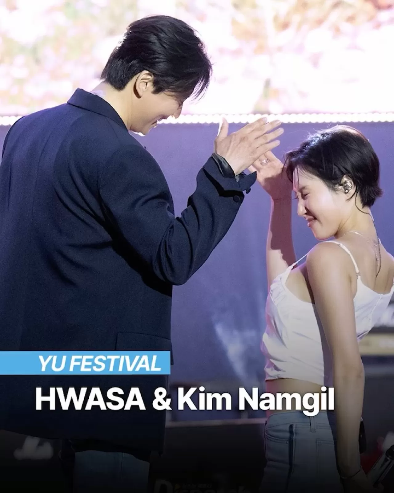 Hwasa ve Kim Nam-gil, Yonsei Üniversitesi Festivalinde Sürpriz Düet Yaptı