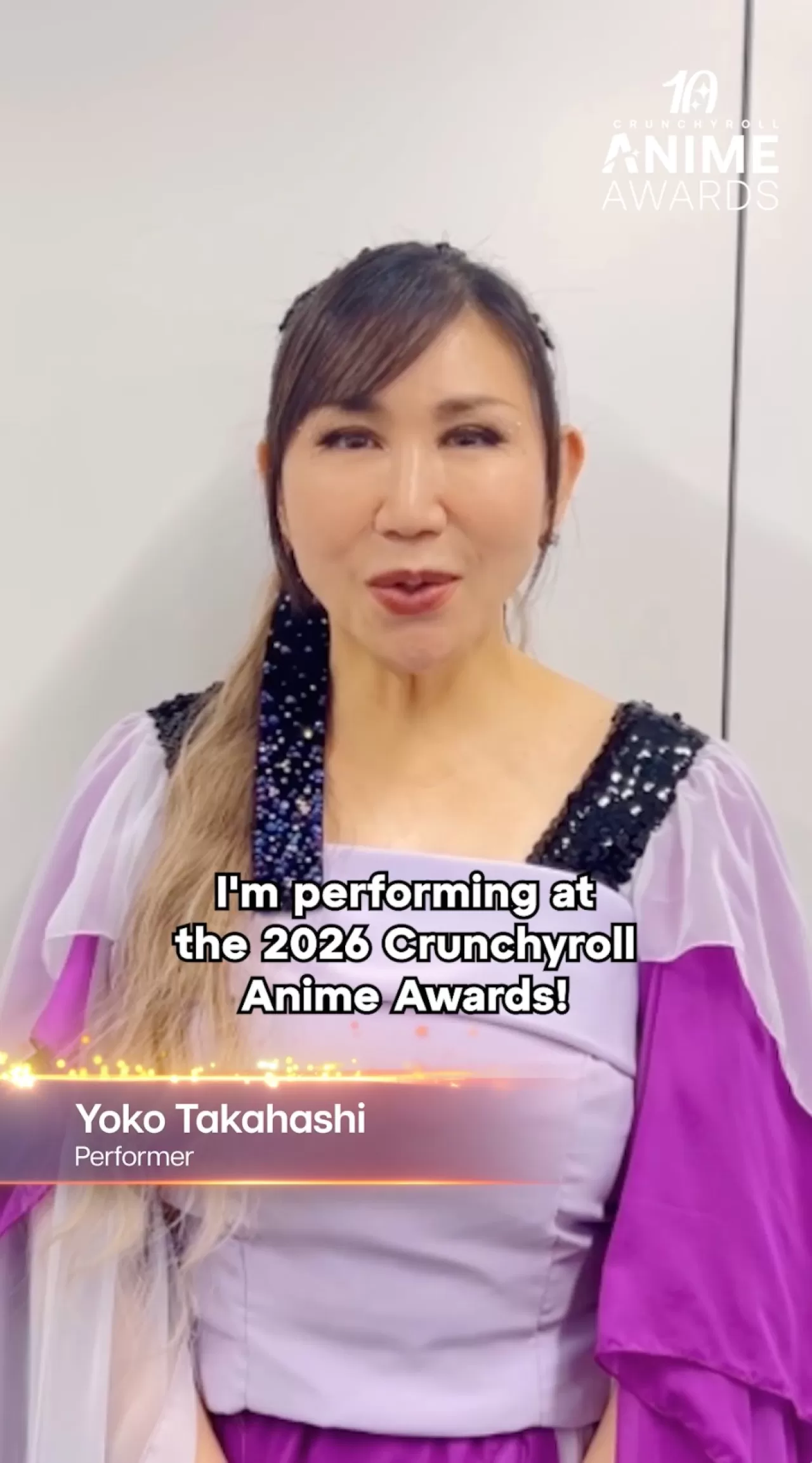 Crunchyroll Anime Awards 2026: Yoko Takahashi Tokyo'da Sahne Alacak