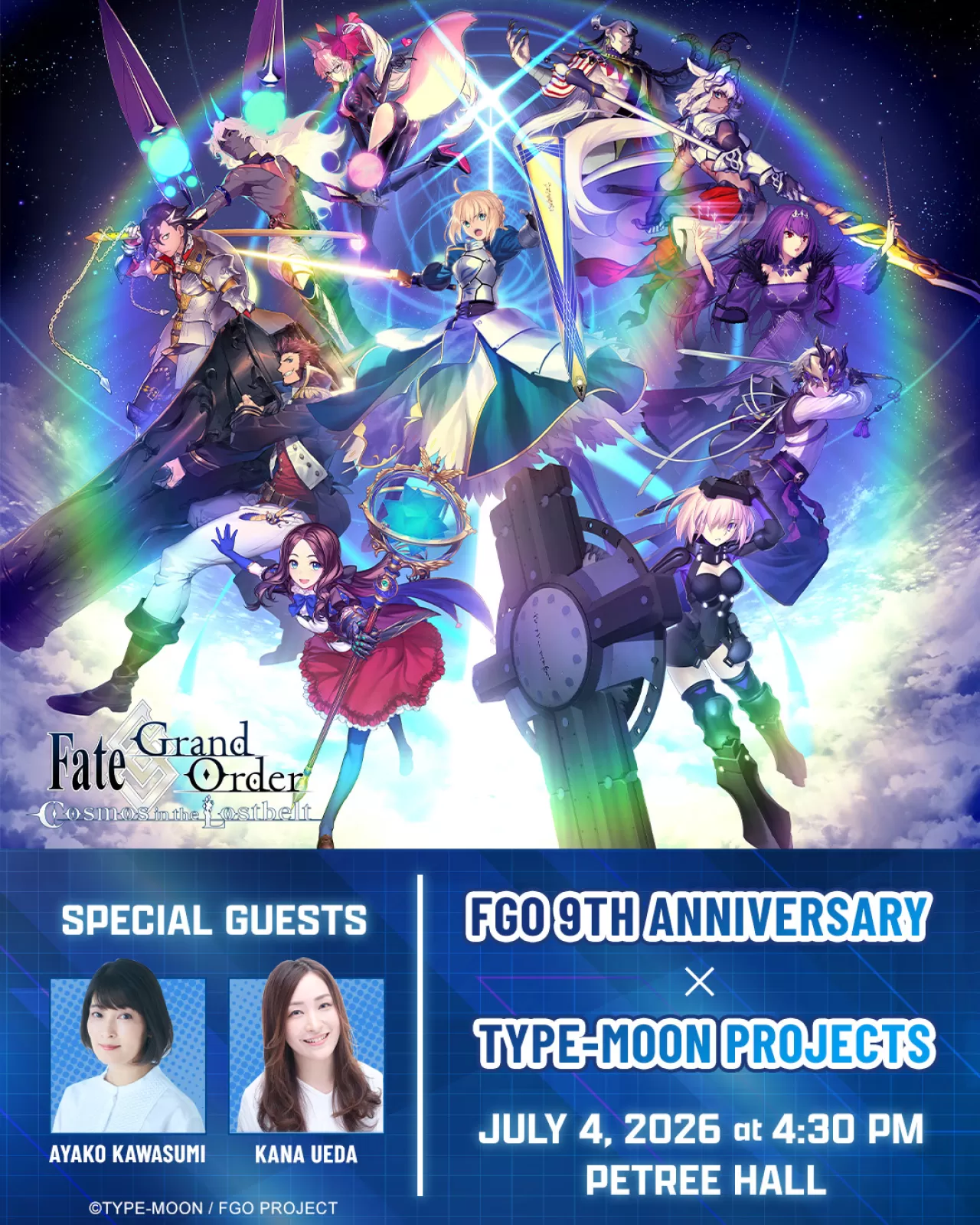 FGO 9. Yıldönümü Panelinde Ses Sanatçıları ve Özel Konuklar