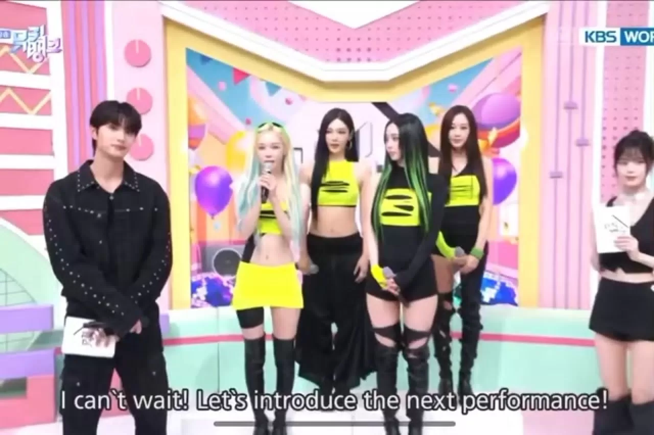 ITZY'nin Music Bank Performansını aespa'dan Winter Sundu