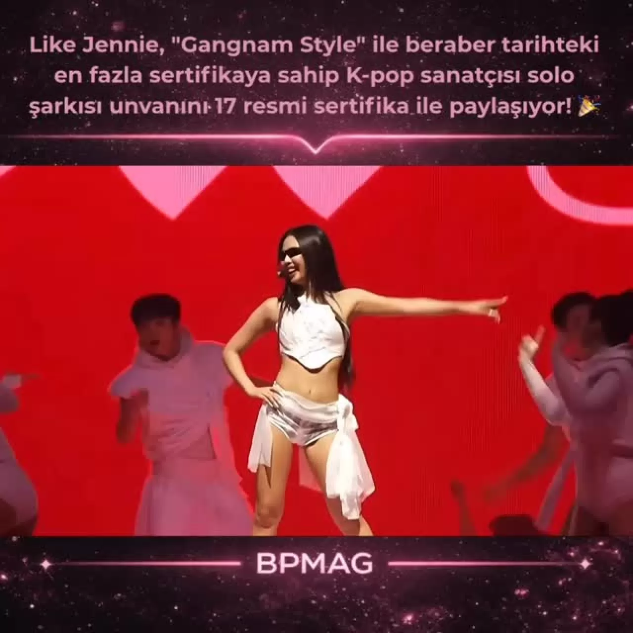 Jennie'nin SOLO Şarkısı 17 Sertifikayla Zirveye ortak Oldu