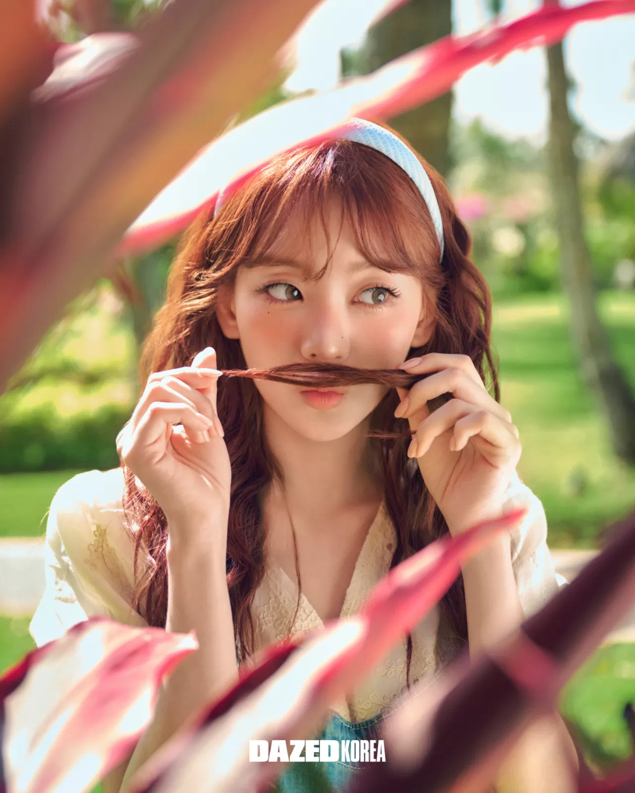 Cho Yi-hyun'un Bali'deki Olgunlaşan İmajı Dazed Korea Haziran Sayısında