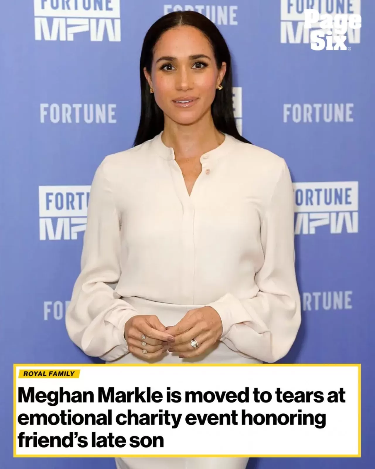 Meghan Markle, Dostu Kelly Zajfen'in Düzenlediği Anma Etkinliğinde Duygusal Anlar Yaşadı