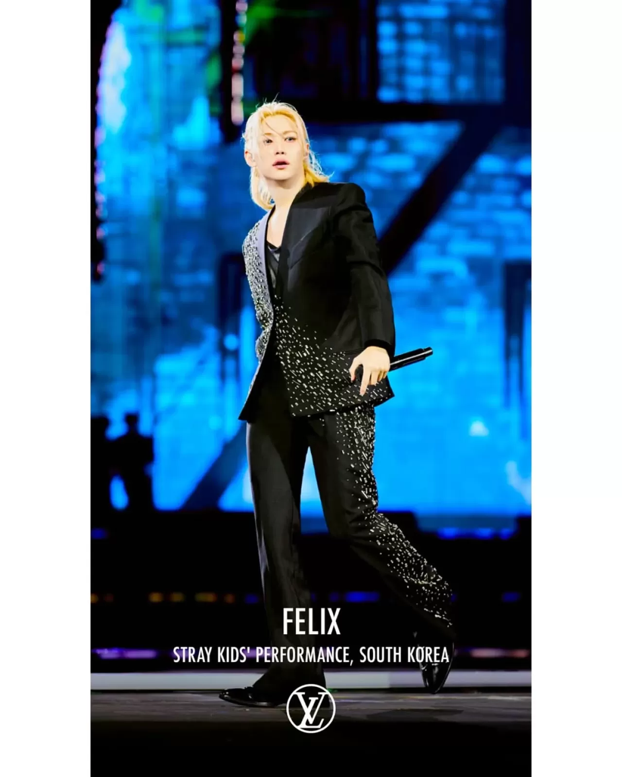 Stray Kids Üyesi Felix, Louis Vuitton'un Instagram Hikayesinde Yer Aldı