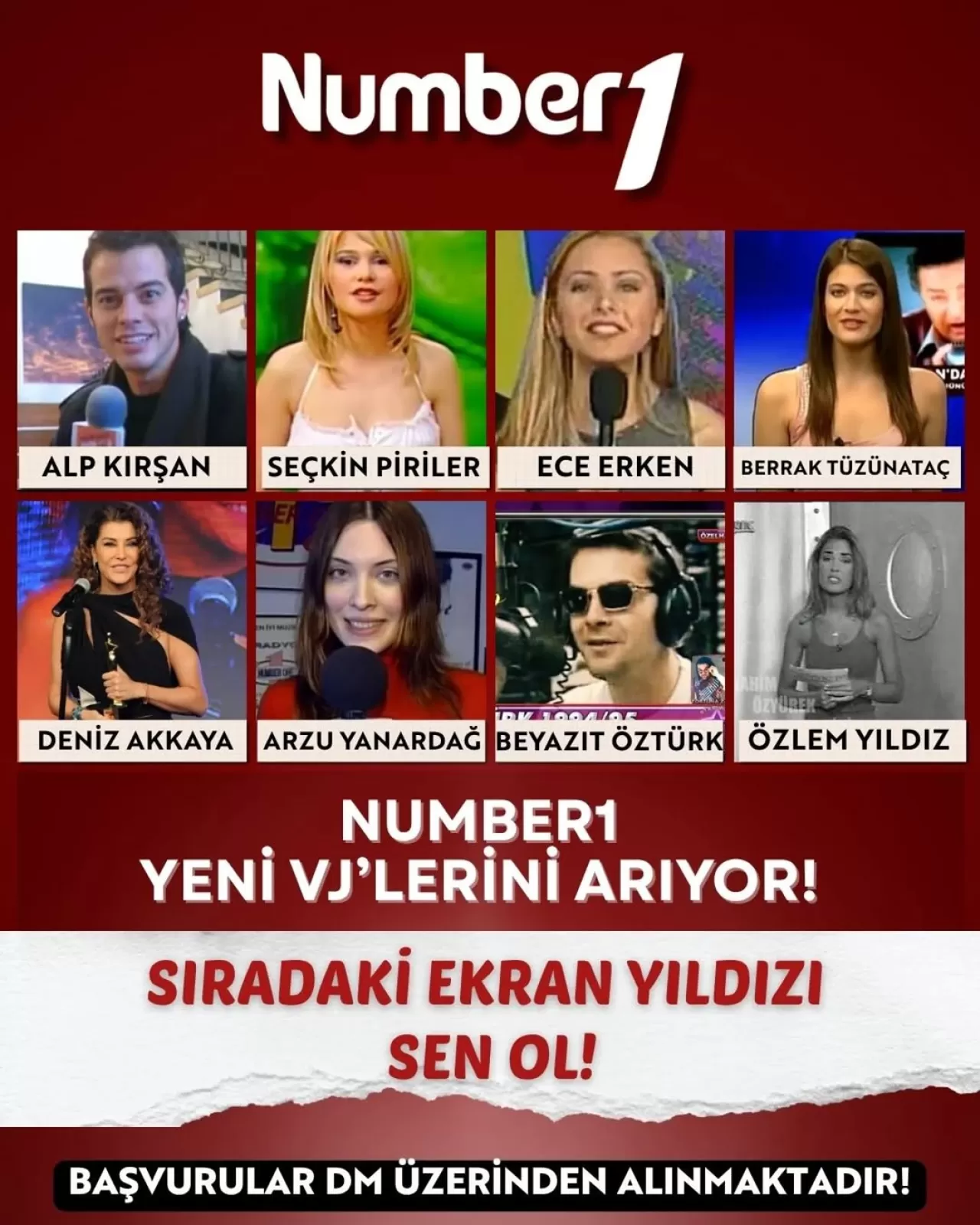 NumberOne TV, Yeni VJ Adayları için Seçim Süreci Başlattı