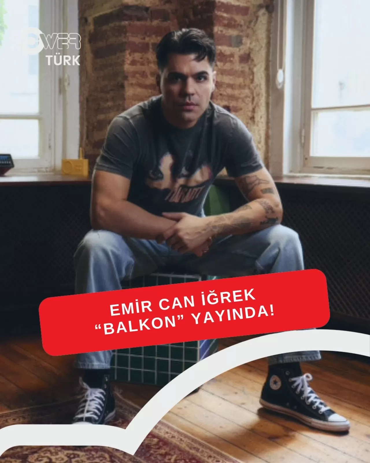 Emir Can İğrek'ten Yeni Single: "Balkon" Yayınlandı