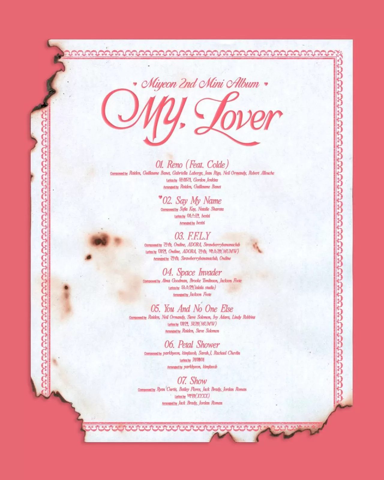 MIYEON (G)I-DLE'dan Yeni Mini Albüm: 'MY' Albümün Parça Listesi Açıklandı
