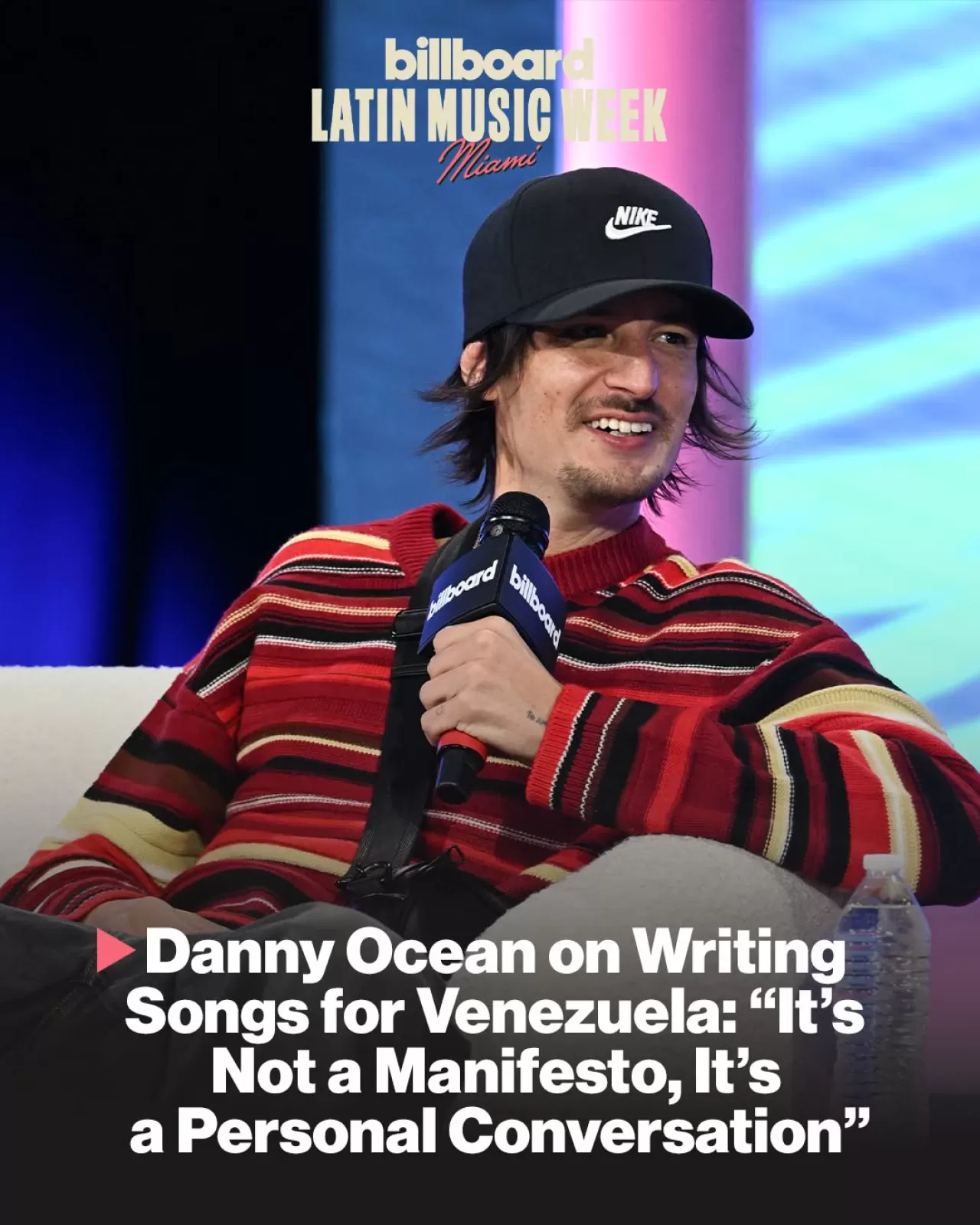Danny Ocean, Billboard Latin Music Week'te Hit Şarkılarının Arkasındaki Hikayeleri Paylaştı