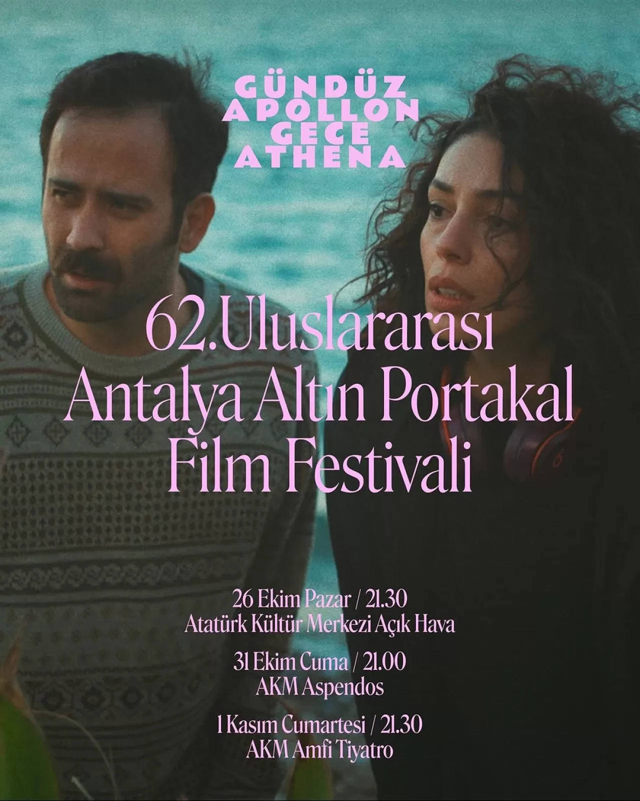 Gündüz Apollon Gece Athena Filmi, Altın Portakal'da Seyirciyle Buluşacak