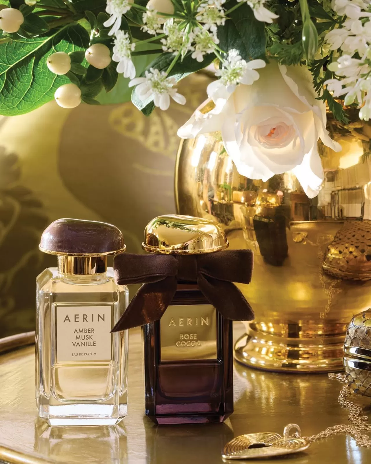 AERIN Beauty'dan Yeni Parfümler: Amber Musk Vanille ve Rose Cocoa Piyasaya Çıktı