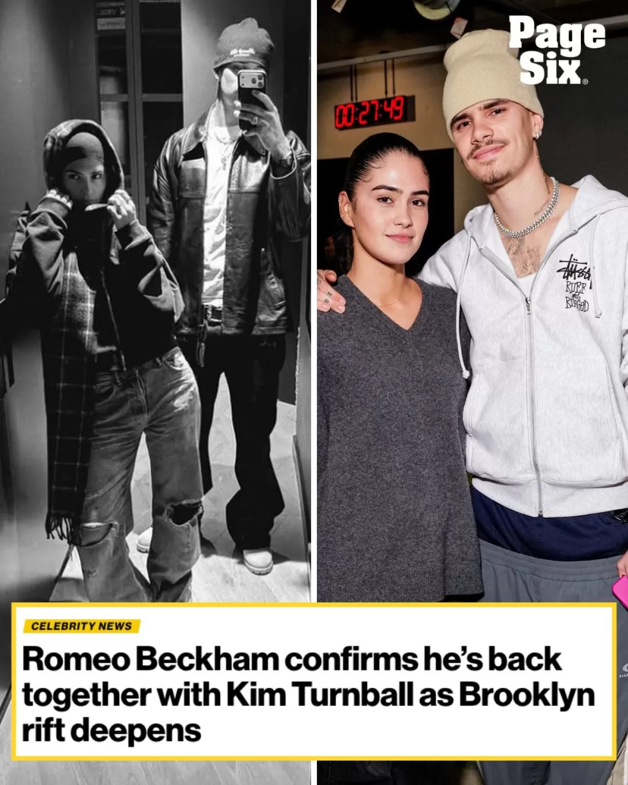 Romeo Beckham ve Kim Turnbull İlişkisi Yoluna Devam Ediyor