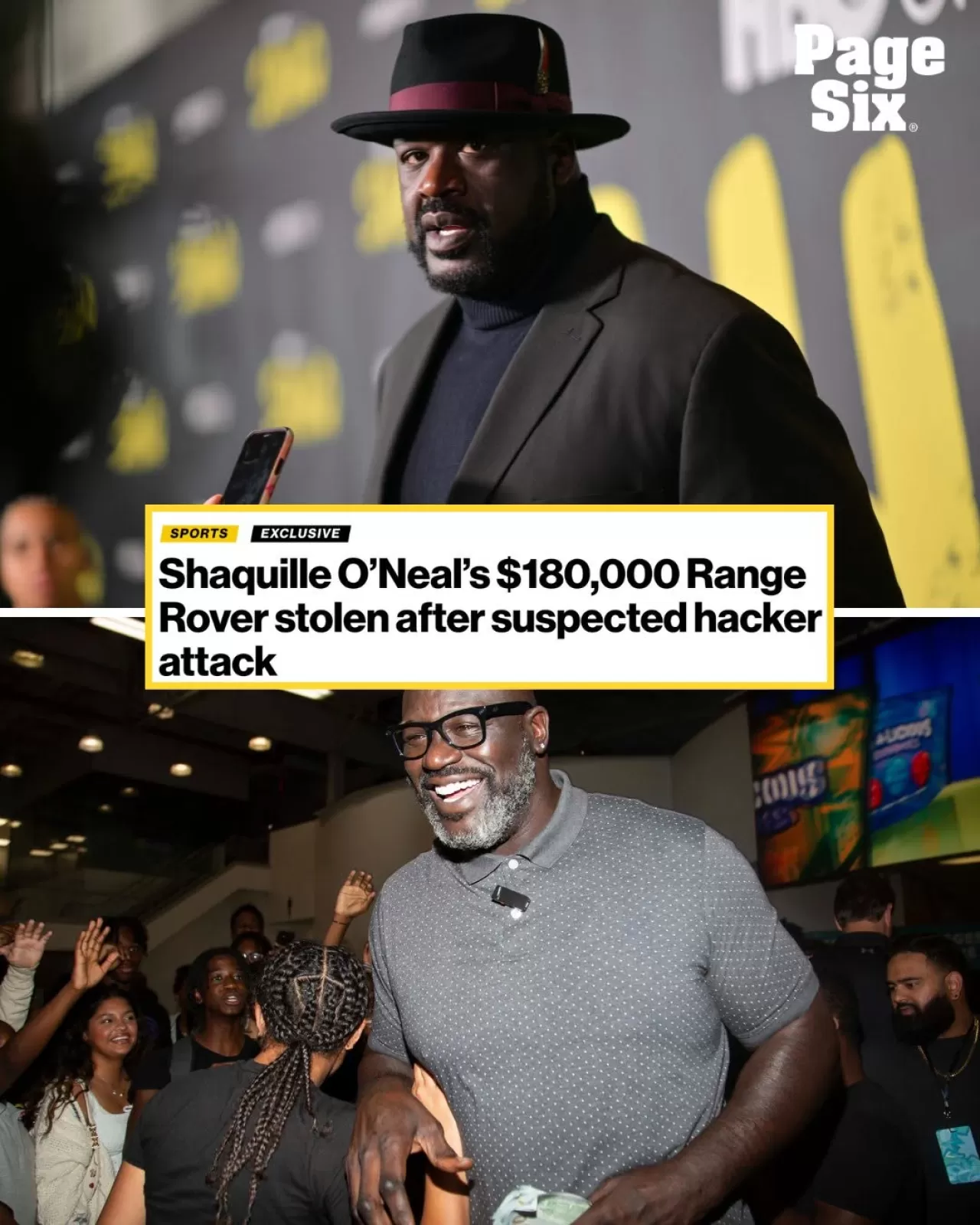 Shaquille O'Neal'a Özel Tasarlanmış Range Rover Aracı Kayboldu