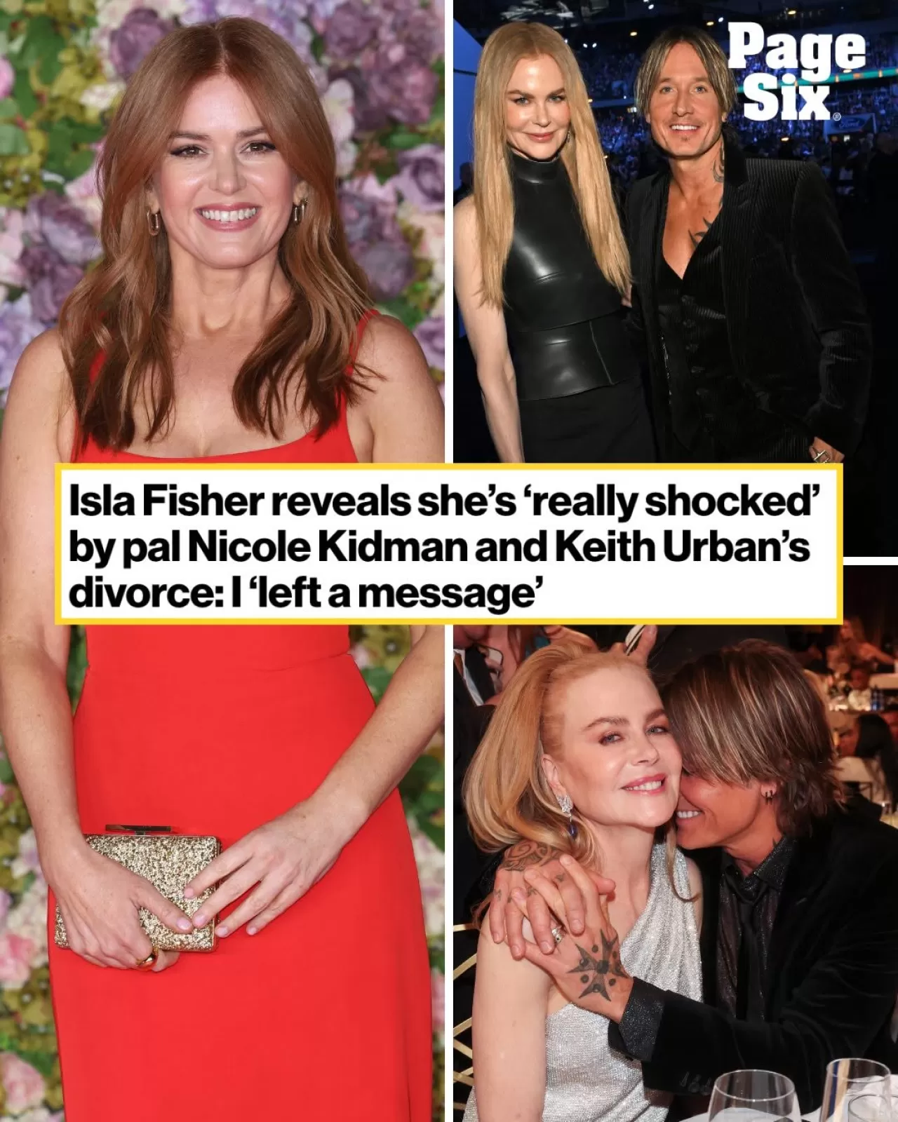 Isla Fisher'ın Nicole Kidman'ın Evlilik Sorunlarından Haberi Olmadığı İddia Edildi