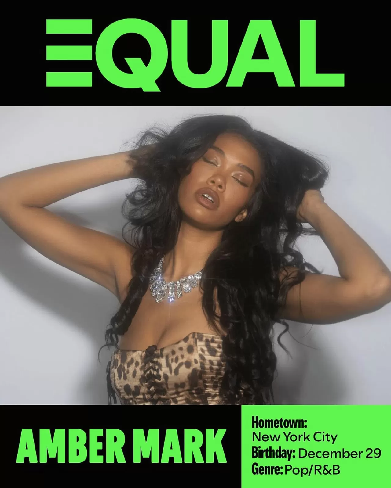 Amber Mark, EQUAL Programında Yükselen Bir Yıldız