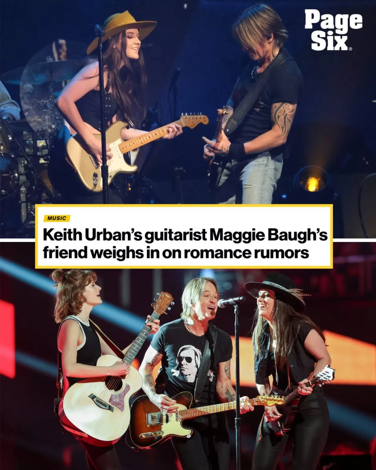 Maggie Baugh'ın Arkadaşı, Keith Urban İlişki Söylentilerine Yanıt Verdi