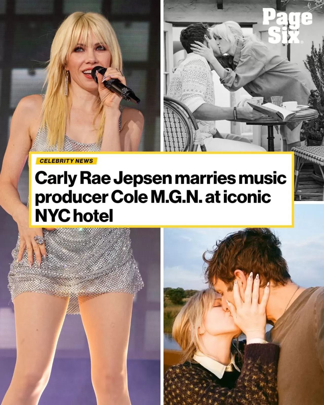 Carly Rae Jepsen ve Cole M.G.N. Ekim Ayında Dünya Evine Girdi